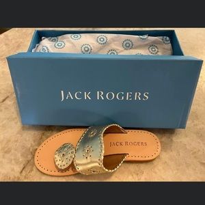 Jack Rogers, Girls size 3 Platinum